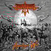 Image 1 of GOATPENIS - Apocalypse War 12" LP+DVD (+double Insert, + Poster)