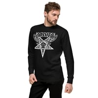 Image 2 of DASHERGRAM Unisex Premium Sweatshirt BLACK