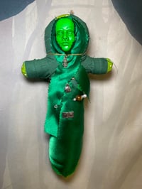 Image 3 of Green Money Drawing Voodoo Doll by Ugly Shyla 