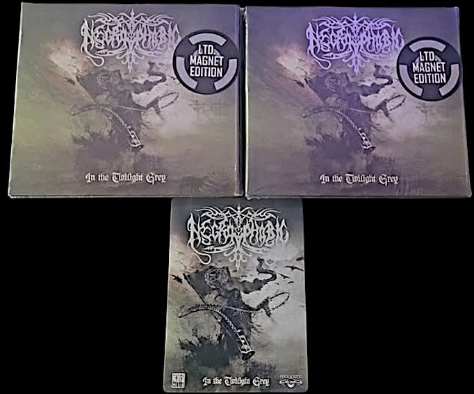 NECROPHOBIC - The Twilight Grey CD (limited edition slip case w/ magnet)