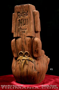 Image 3 of The Crazy 'BigFoot Moai' 1 of 1 Artist Proof #1 !!