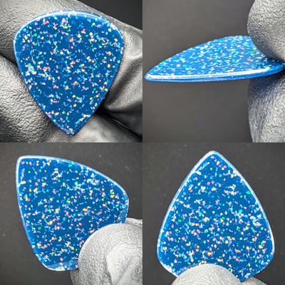 Image of Crushed Opal Picks - Jazz III size 