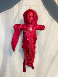 Image 3 of Red Love Voodoo Doll by Ugly Shyla 