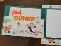 Image 4 of Snow friends- green (gift card/money holder)