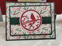 Image 1 of Winter Cardinal (gift card/money holder)