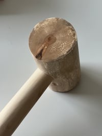 Image 4 of Spalted Beech Mallet