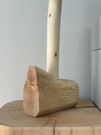 Image 2 of Spalted Beech Mallet