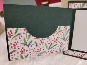 Image of Winter Cardinal (gift card/money holder)