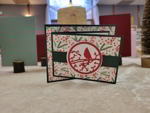 Image of Winter Cardinal (gift card/money holder)