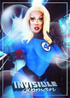 Invisible Woman Postcard Print