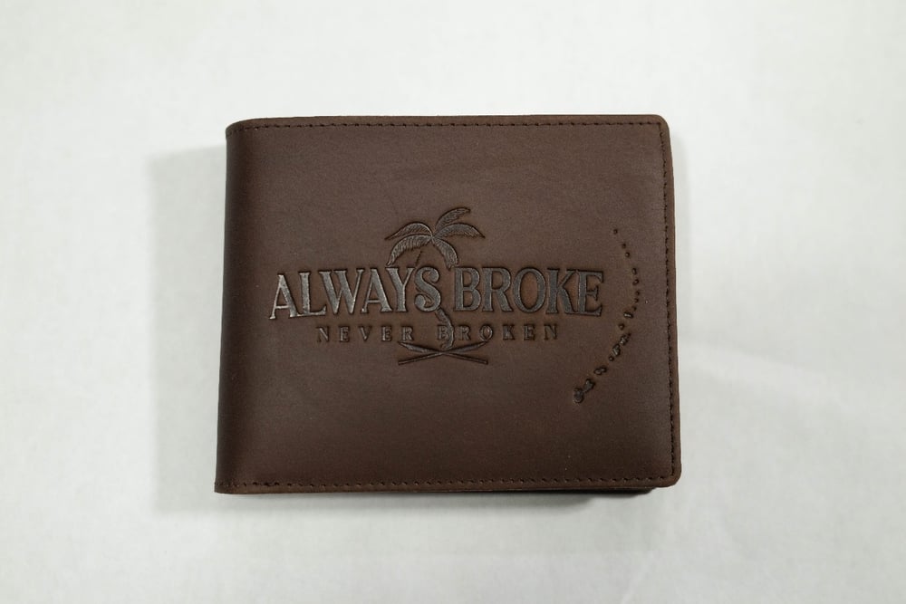 Image of Always Broke Never Broken Men’s Wallets 