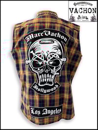 Image 1 of Marc Vachon Slash style sleeveless Orange Custom size 2X-Large