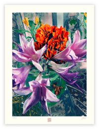 Image 1 of GILBERT&GEORGE FLORAL (24X18)