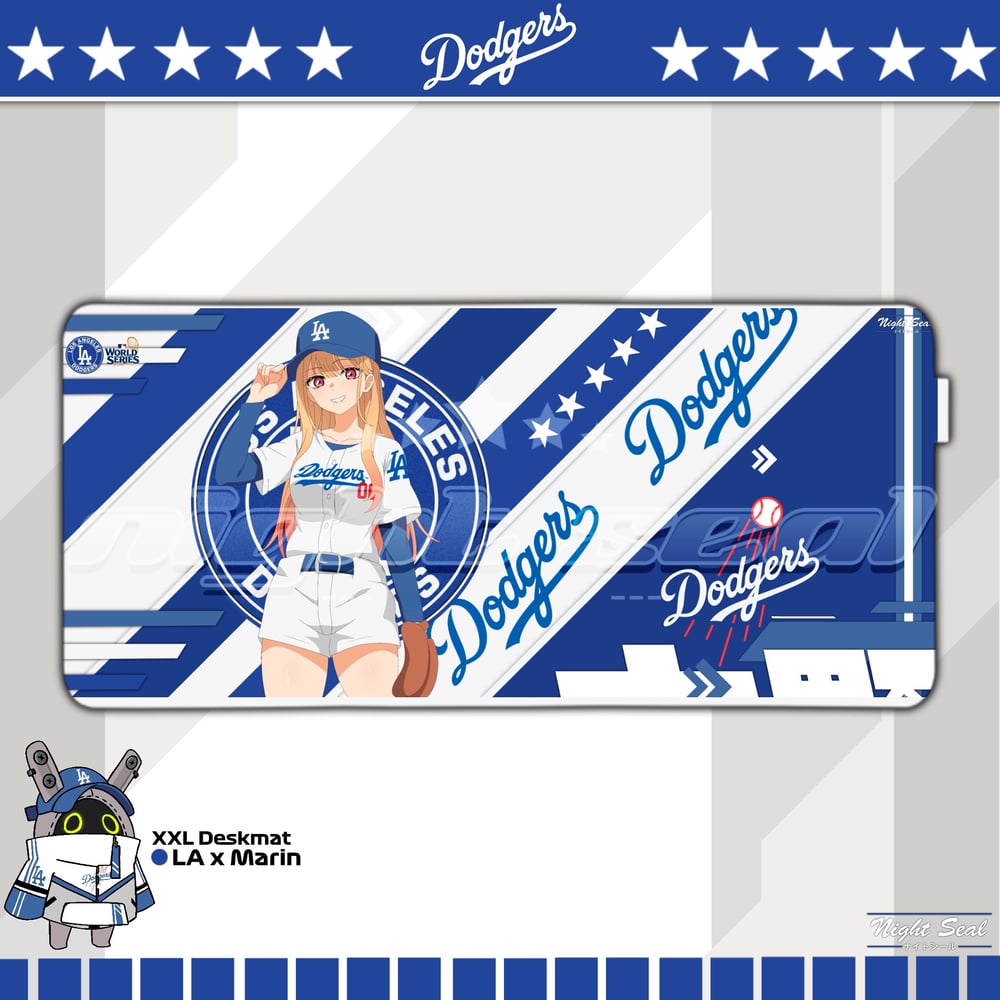 Image of Dodgers x Waifus / V.2  XXL Desk mats