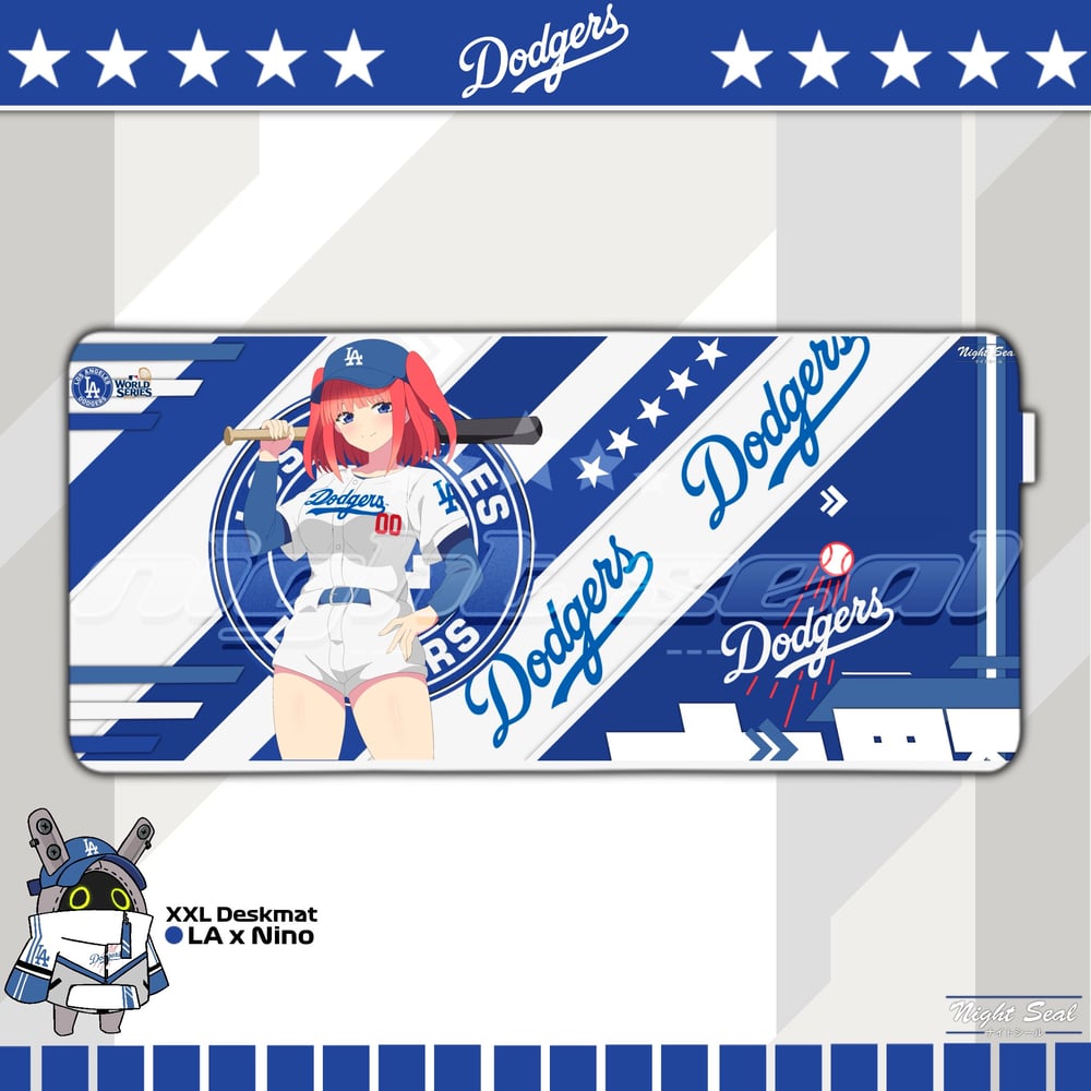 Image of Dodgers x Waifus / V.2  XXL Desk mats