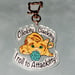Image of Attack-kitty keychain