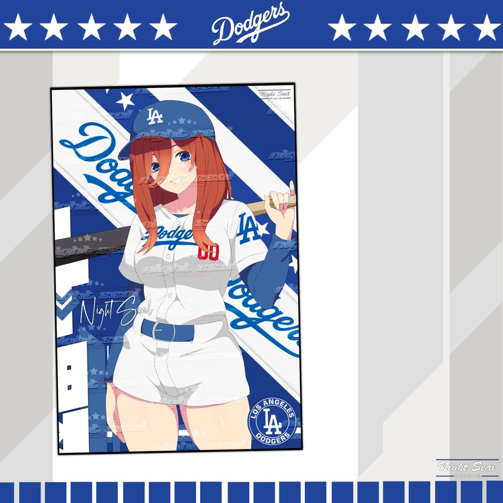 Image of Dodgers x Waifus V.2