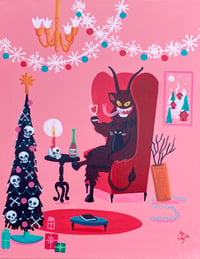 Cozy Krampus- Special Edition 11x14