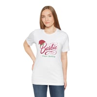 Image 2 of Season Greetings Christmas Barbie Short Sleeve T-shirt