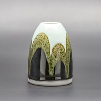 Image 1 of Mint/Tenmoku Arches - Med/Small Vase