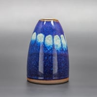 Image 2 of Deep Purple Dotty - Medium Vase