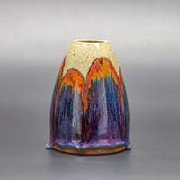 Image 1 of Rainbow/Rust Arches - Medium Vase