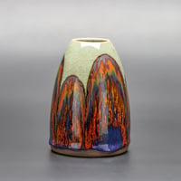 Image 1 of Sage/Rainbow Rust Arches - Med/Small Vase