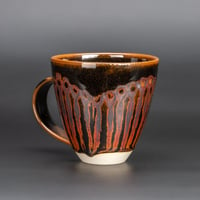 Image 3 of Tenmoku Flame Hoops - Tall Mug