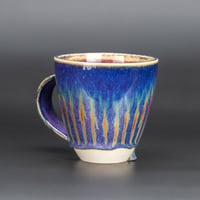 Image 3 of Deep Purple Rainbow Flame Hoops - Tall Mug