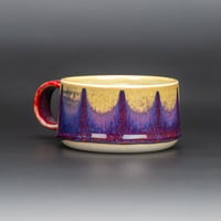 Image 3 of Fuchsia Noir Waves - Low Mug