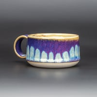 Image 3 of Mauve/Purple Dotty - Low Mug