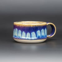 Image 1 of Mauve/Purple Dotty - Low Mug