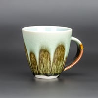 Image 3 of Mint/Tenmoku Arches - Tall Mug