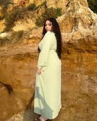 SAGE LINEN ABAYA