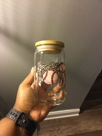 Baseball mom tumbler 