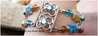 Image 4 of Rhinestone Rainbow Bracelet