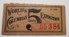 VERY Inexpensive World's Columbian Expo Midway Stand Ticket S102