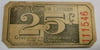 Scarce Columbian 25 Cent Stand Ticket, S26 or S28