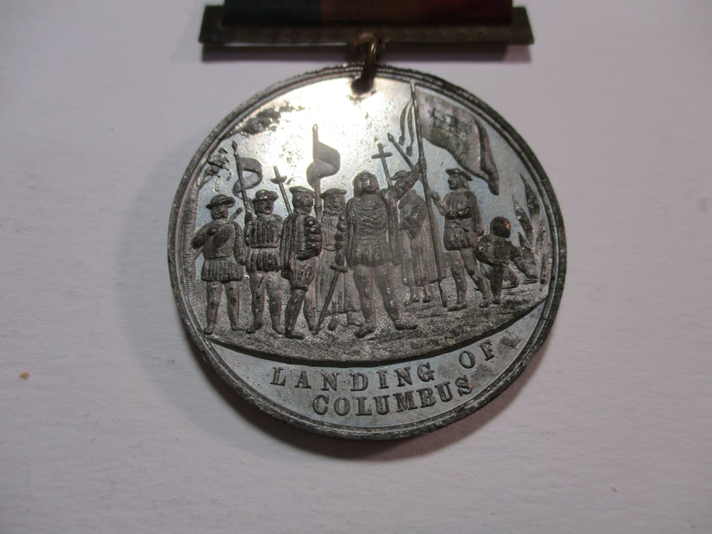 New York Bar, Ribbon & Medal from the World's Columbian Exposition