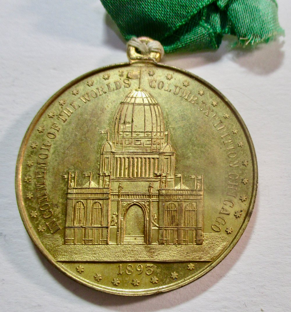 Absolutley Gorgeous & Priced  To Sell Pagliaghi Gilt Medal from the Columbian Exposition