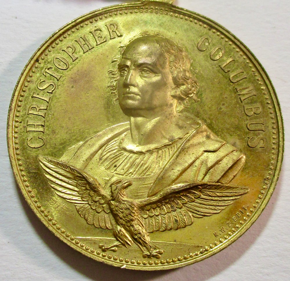 Absolutley Gorgeous & Priced  To Sell Pagliaghi Gilt Medal from the Columbian Exposition