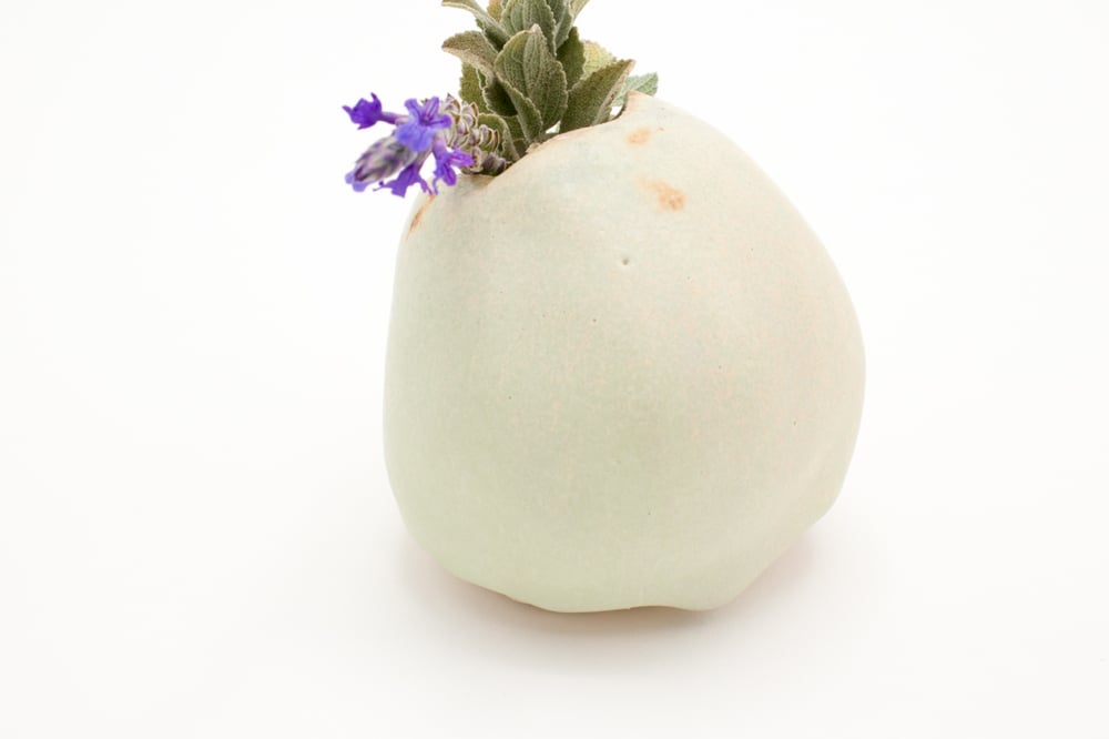 Image of Pistachio bud vase (medium)