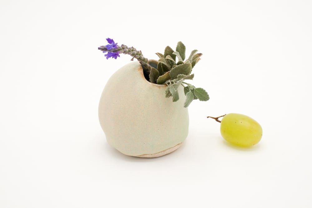 Image of Pistachio bud vase (medium)