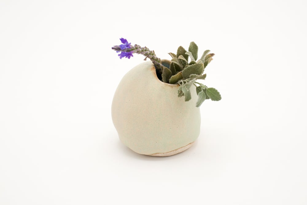 Image of Pistachio bud vase (medium)