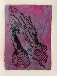 Image 1 of Spray Paint Art Print • Manos