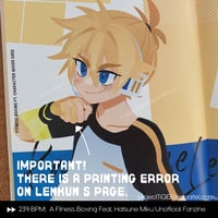 Image 5 of 239 BPM: A Fitness Boxing Feat. Hatsune Miku Unofficial Fanzine