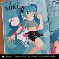 Image 3 of 239 BPM: A Fitness Boxing Feat. Hatsune Miku Unofficial Fanzine