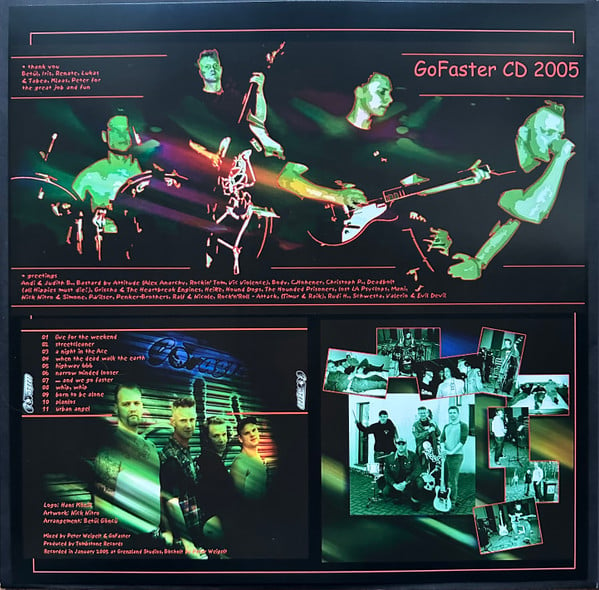 GO FASTER - ...GO FASTER! (LP) LTD