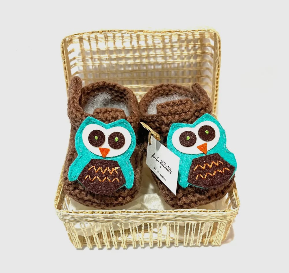 Image of Owl Booties