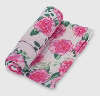 Image 1 of Full Bloom Swaddle Blanket